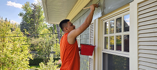 Exterior house painting service